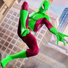 Flying Rope Hero Spider Games ikon