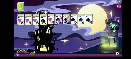 Spider Solitaire : The Witch poster