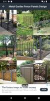 Metal Garden Fence Panels Design imagem de tela 1