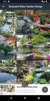 Backyard Water Garden Design ảnh chụp màn hình 1