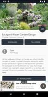 Backyard Water Garden Design ảnh chụp màn hình 2