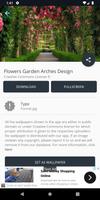 Flowers Garden Arches Design syot layar 2