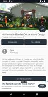 برنامه‌نما Homemade Garden Decorations Design عکس از صفحه