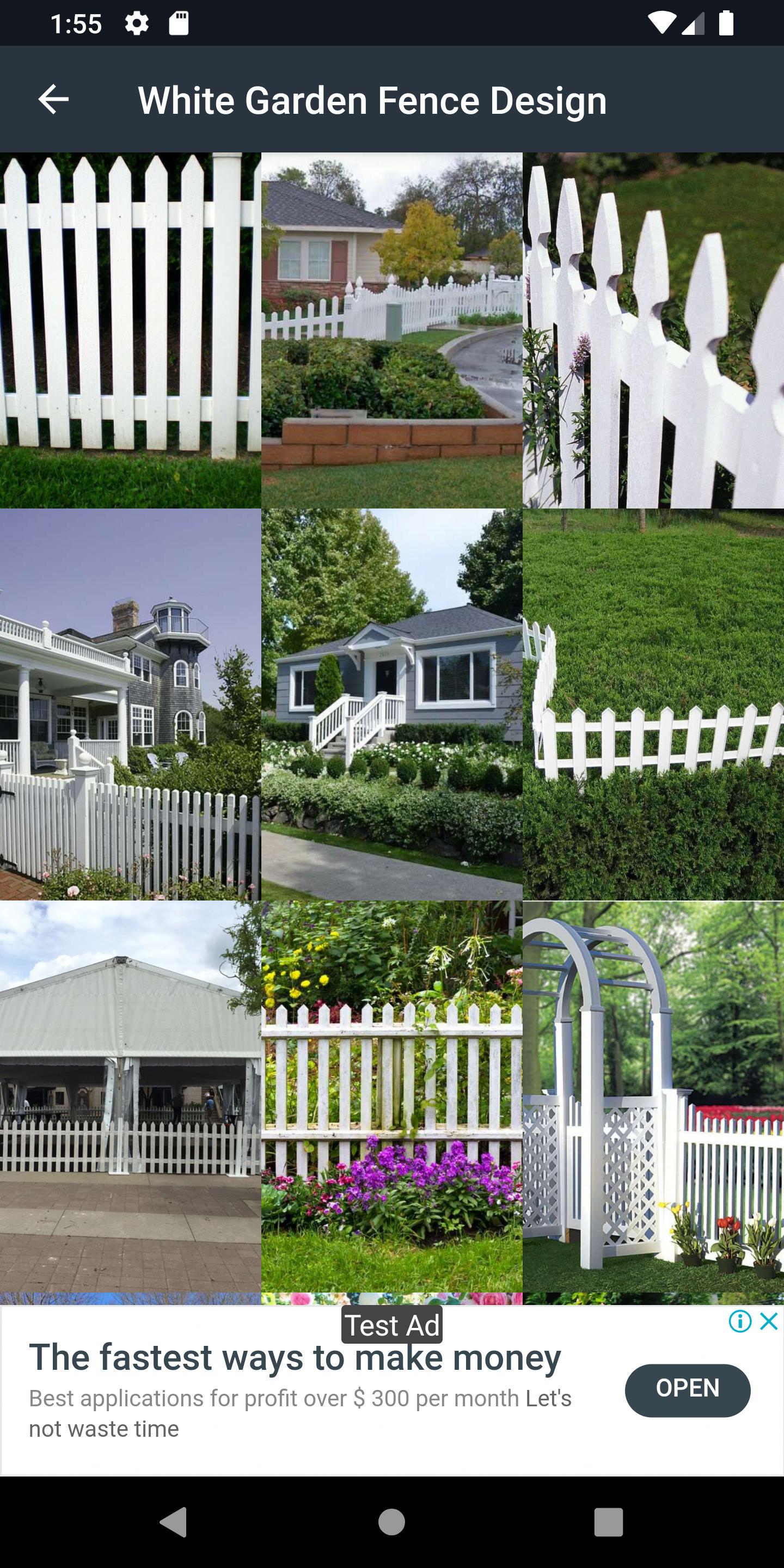 White Garden Fence Design For Android Apk Download