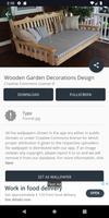 Wooden Garden Decorations Design 截圖 2