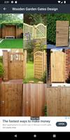 Wooden Garden Gates Design ภาพหน้าจอ 1