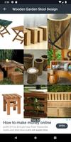 Wooden Garden Stool Design স্ক্রিনশট 1