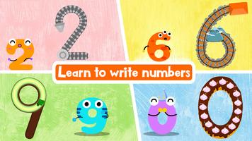 Baby kid’s Numbers - magic number Affiche