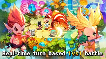 Spirit Clash: Turn Based Strategy Battle الملصق