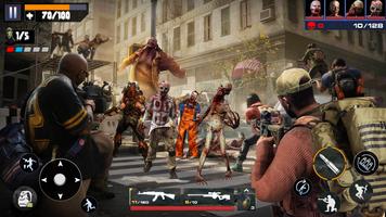 Zombie Hunter 2021: Zombie Sniper Shooting Games capture d'écran 1