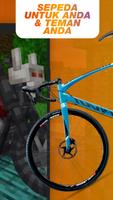 Sepeda Minecraft syot layar 1