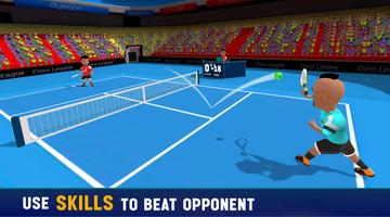 Tennis Stars Clash : 3D Game скриншот 1