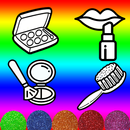 Beauty Supplies Coloring Book Pages For Kids APK
