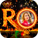 APK Fire Text Photo Frame