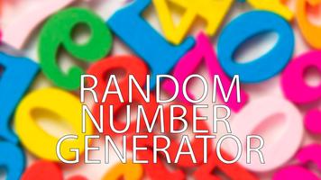 Random Number Generator poster