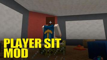 Sit Player Mod for Minecraft screenshot 2