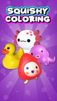 Squishy Coloring الملصق