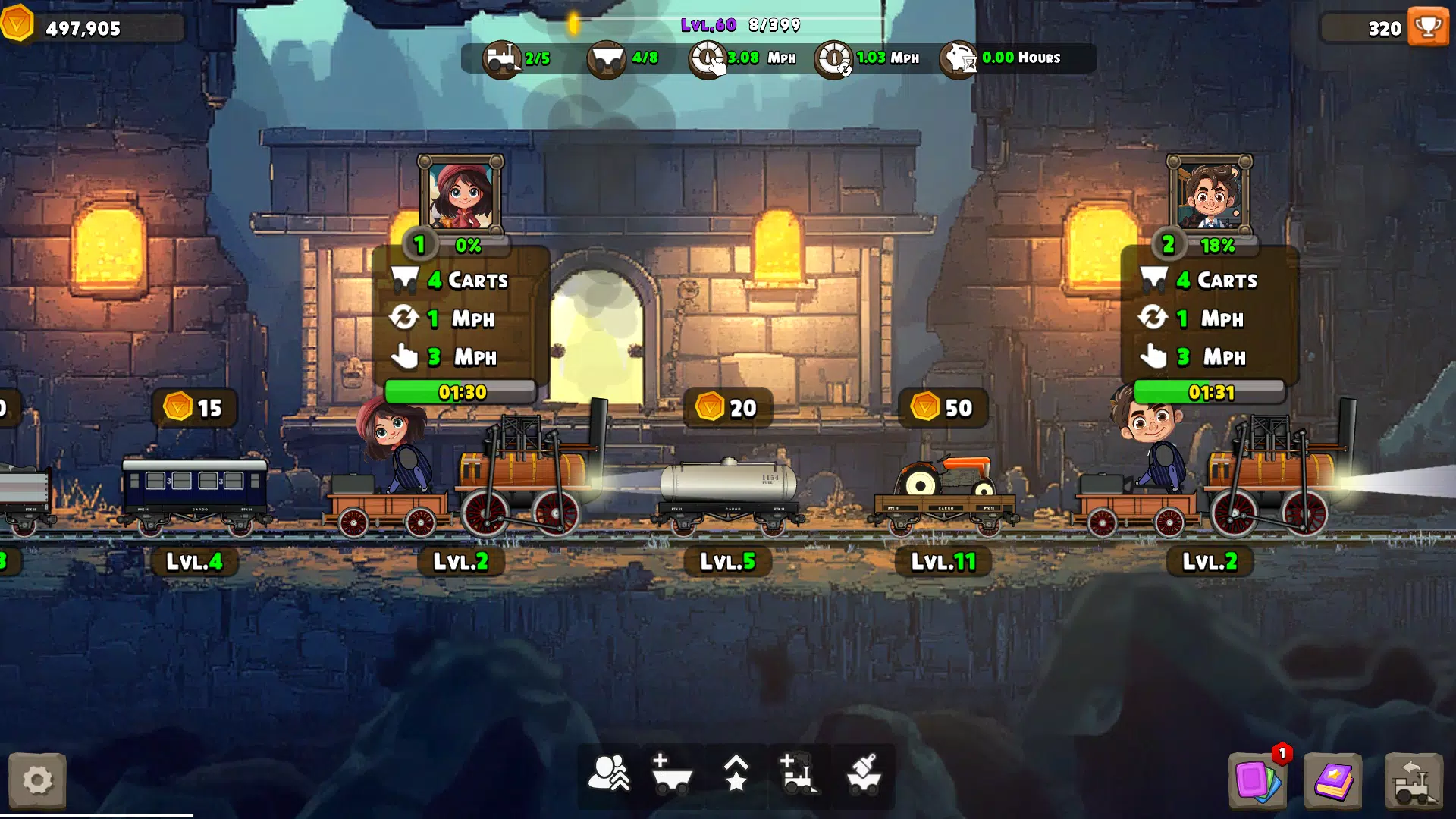 Train Clicker Idle Evolution