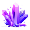 Magic Crystals: 2048 3D Merge icon