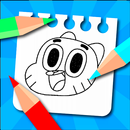 Gumball Coloring Book aplikacja