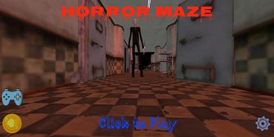 Horror Maze 3D Affiche