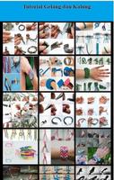 Gelang tutorial DIY penulis hantaran