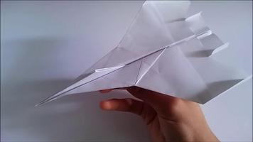 Tutoriel sur la création d'un avion en papier capture d'écran 2