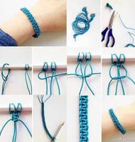 Tutoriel créatif bricolage Bracelet Affiche