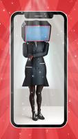 Skibidi War Tv Woman Titan Cartaz