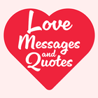 Love Messages & Quotes 2024 icône