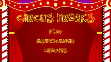Circus Freaks Affiche