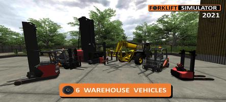 Forklift Simulator 2021 Affiche
