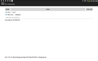 DLC Aansturing screenshot 2