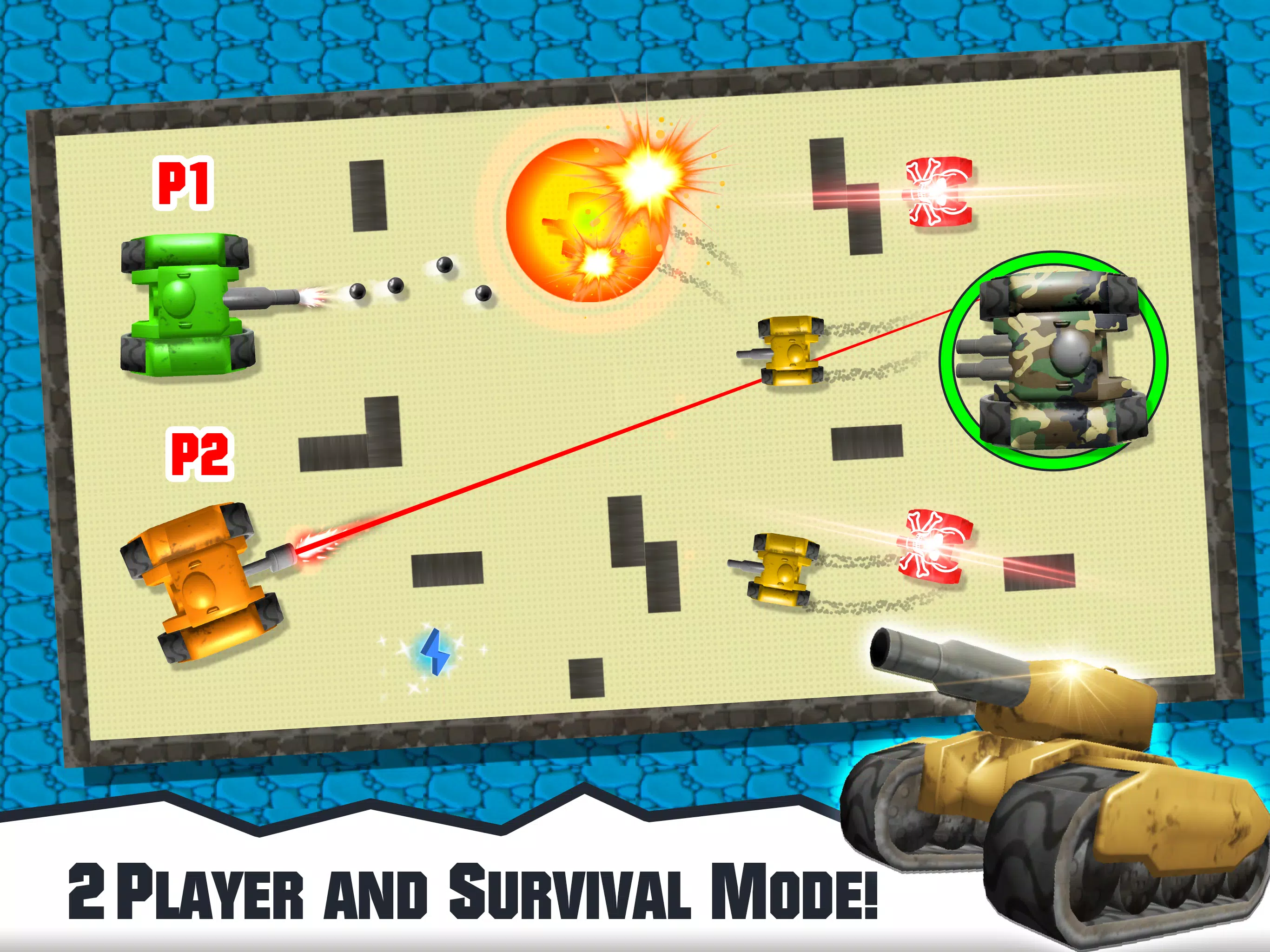 2 Player Tank Wars APK for Android Download
