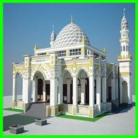 Two-Story Mosque Design 포스터