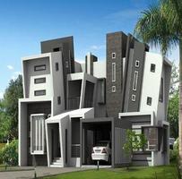 Two Storey House Design Minimalist screenshot 3