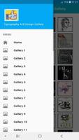 800 Creative Typography Art Design Gallery Offline screenshot 1