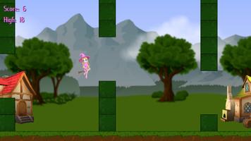 Flappy Witch Cutie تصوير الشاشة 1
