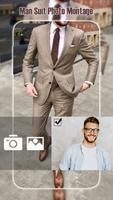 Men Suit Photo Montage poster