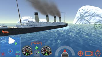 Ship Mooring 3D Affiche