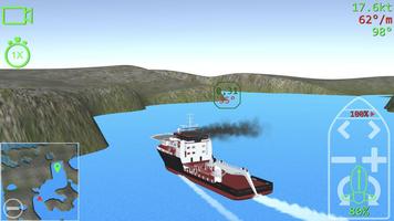 Tugboat simulator 3D syot layar 3