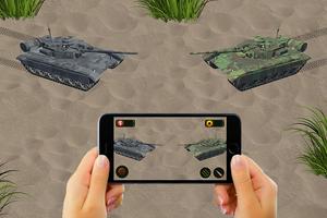 RC Tank Remote Control Sim AR. Affiche