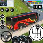 Real City Bus Parking Games 3D icône