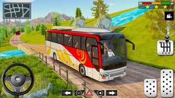 Real City Bus Parking Games 3D capture d'écran 1