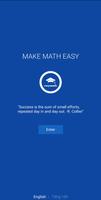 Poster Easy Math - Play & Learn Math