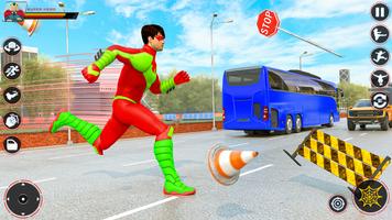 Spider Flying Rope Hero Games 截图 3