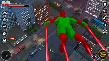 Spider Flying Rope Hero Games XAPK download
