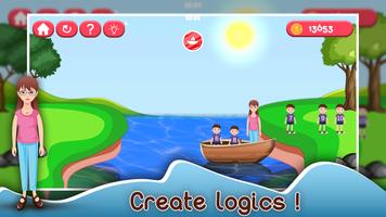 River IQ - River Crossing Game Ekran Görüntüsü 1