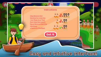 River IQ - River Crossing Game capture d'écran 3