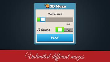 3D Maze / Labyrinth Runner 2.0 スクリーンショット 1